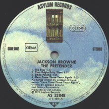 Load image into Gallery viewer, Jackson Browne : The Pretender (LP, Album, RE)