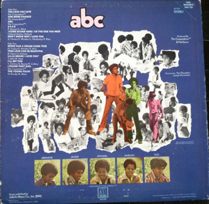 The Jackson 5 : ABC (LP, Album, Ind)