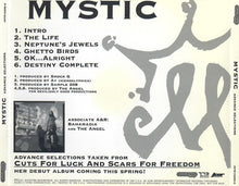 Load image into Gallery viewer, Mystic (6) : Advance Selections Taken From Cuts For Luck And Scars For Freedom (CD, Promo, Smplr)