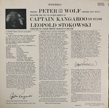 Load image into Gallery viewer, Prokofiev* - Captain Kangaroo, Stokowski* Conducting The Stadium Symphony Orchestra Of New York : Peter And The Wolf (LP, Album)