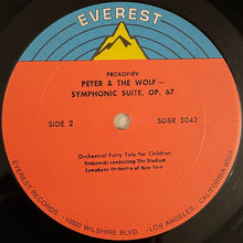 Load image into Gallery viewer, Prokofiev* - Captain Kangaroo, Stokowski* Conducting The Stadium Symphony Orchestra Of New York : Peter And The Wolf (LP, Album)