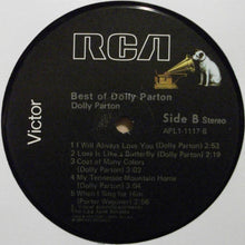 Load image into Gallery viewer, Dolly Parton : Best Of Dolly Parton (LP, Comp, RE, Bla)