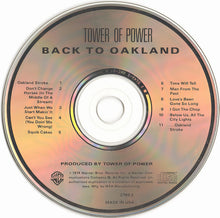 Load image into Gallery viewer, Tower Of Power : Back To Oakland (CD, Album, RE)