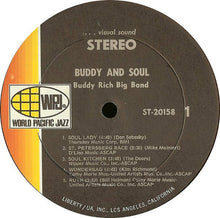 Load image into Gallery viewer, Buddy Rich Big Band : Buddy &amp; Soul (LP, Album)