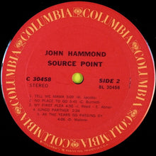 Load image into Gallery viewer, John Hammond* : Source Point (LP, Album, Ter)