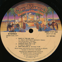 Load image into Gallery viewer, Platypus (2) : Platypus (LP, Album, Promo)