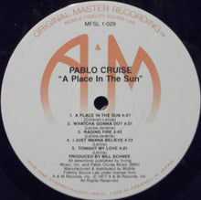 Load image into Gallery viewer, Pablo Cruise : A Place In The Sun (LP, Album, Ltd, RE, RM)