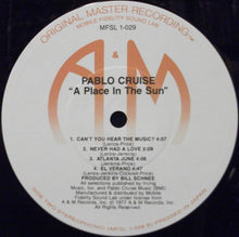 Load image into Gallery viewer, Pablo Cruise : A Place In The Sun (LP, Album, Ltd, RE, RM)