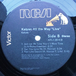 Kalyan : All The Way (LP, Album)