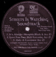 Load image into Gallery viewer, Various : Streets Is Watching Soundtrack (2xLP, Comp, Promo)