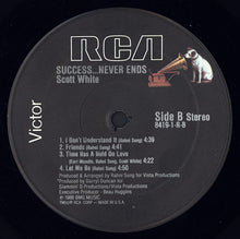 Load image into Gallery viewer, Scott White : Success... Never Ends (LP, Album)