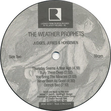 Load image into Gallery viewer, The Weather Prophets : Judges, Juries &amp; Horsemen (LP, Album)