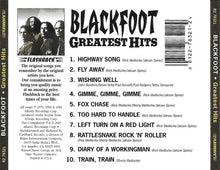 Load image into Gallery viewer, Blackfoot (3) : Greatest Hits (CD, Comp, RP)