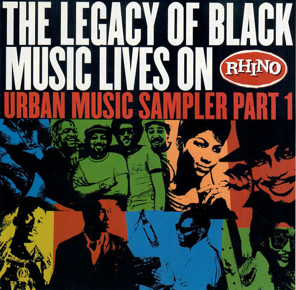 Various : The Legacy Of Black Music Lives On: Urban Music Sampler Part 1 (CD, Comp, Promo, Smplr)