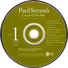 Load image into Gallery viewer, Paul Simon : Paul Simon&#39;s Concert In The Park (2xCD, Album, Club)