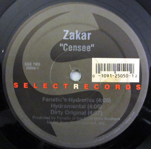 Zakar (2) : Censee (12")