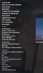 Pink Floyd : The Division Bell (Cass, Album, Blu)