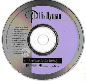 Phyllis Hyman : I Refuse To Be Lonely (CD, Album)