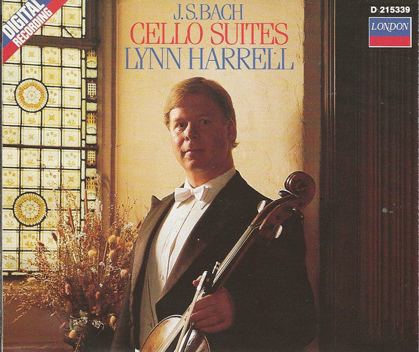 J. S. Bach*, Lynn Harrell : Cello Suites (2xCD, Album, Club, RE)