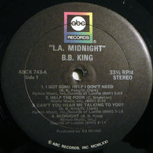 Load image into Gallery viewer, B.B. King : L.A. Midnight (LP, Album, Tru)