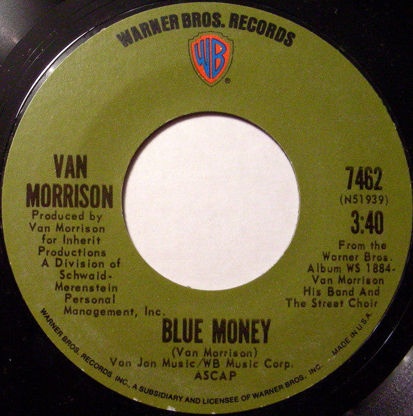 Van Morrison : Blue Money (7