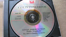 Load image into Gallery viewer, Alexander Arutiunian, Michail Bronner, Pēteris Vasks, Levon Ambartsumian : Violin Concertos (CD)