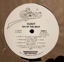 Load image into Gallery viewer, Clout : Six Of The Best (LP, Album, Promo)