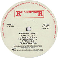 Load image into Gallery viewer, Crimson Glory : Crimson Glory (LP, Album)