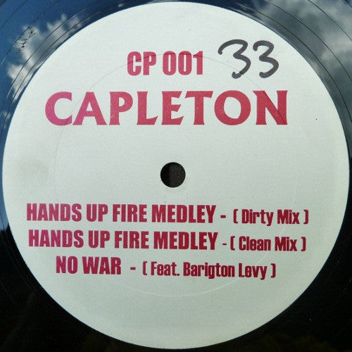 Buy Capleton : Hands Up Fire Medley / No War (12