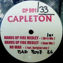 Load image into Gallery viewer, Capleton : Hands Up Fire Medley / No War (12&quot;)
