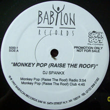 Load image into Gallery viewer, DJ Spankx : Monkey Pop (Raise The Roof) (12&quot;, Promo)