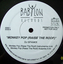 Load image into Gallery viewer, DJ Spankx : Monkey Pop (Raise The Roof) (12&quot;, Promo)