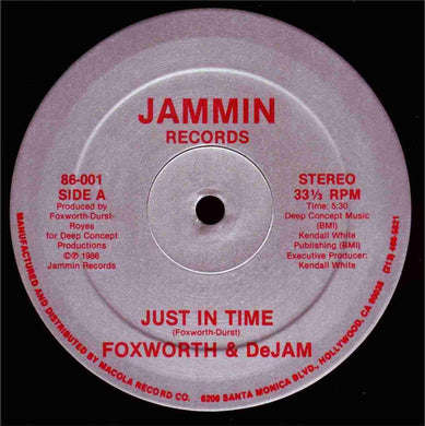 Foxworth & DeJam : Just In Time (12