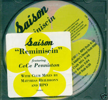 Load image into Gallery viewer, Saison feat. CeCe Penniston* : Reminiscin (CD, Single, Promo)