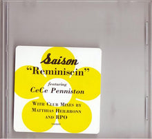 Load image into Gallery viewer, Saison feat. CeCe Penniston* : Reminiscin (CD, Single, Promo)