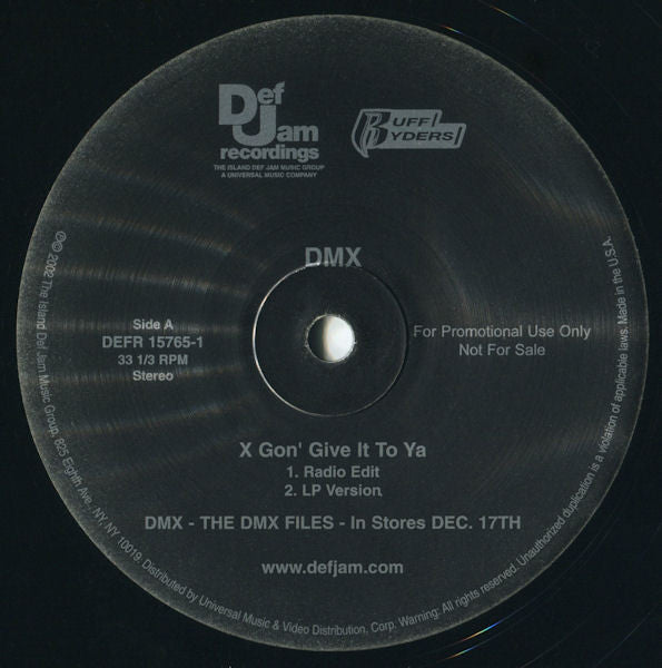 DMX : X Gon' Give It To Ya (12