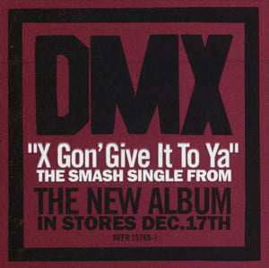 DMX : X Gon' Give It To Ya (12", Promo)