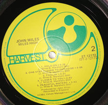 Load image into Gallery viewer, John Miles : Miles High (LP, Album)