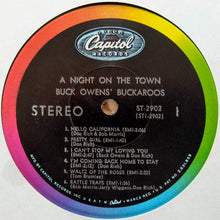 Load image into Gallery viewer, Buck Owens' Buckaroos : A Night On The Town (LP, Album, Scr)
