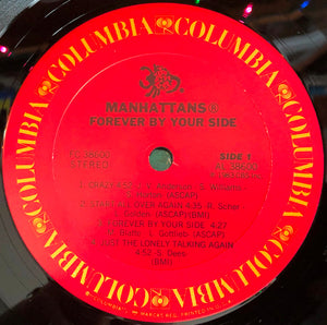 The Manhattans* : Forever By Your Side (LP, Album, Pit)