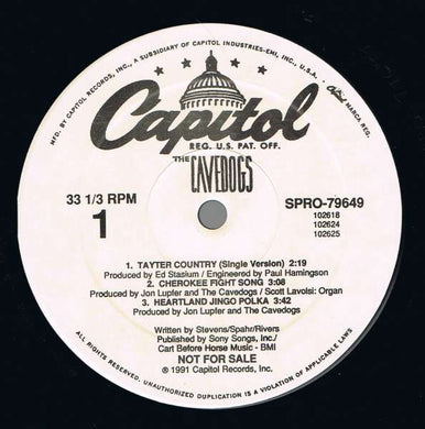 The Cavedogs : Six Tender Moments (12