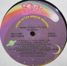 Load image into Gallery viewer, The Whispers : Happy Holidays To You (LP, Album, Ind)