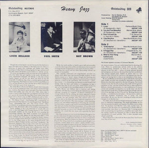 Paul Smith (5) : Heavy Jazz (LP)