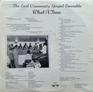 The Enid Community Gospel Ensemble : What A Time (LP, Album)