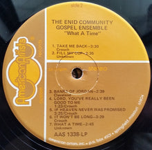 Load image into Gallery viewer, The Enid Community Gospel Ensemble : What A Time (LP, Album)