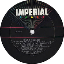 Load image into Gallery viewer, Ricky Nelson (2) : Ricky Nelson (LP, Album)