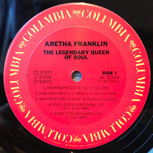 Aretha Franklin : The Legendary Queen Of Soul (2xLP, Comp, Gat)