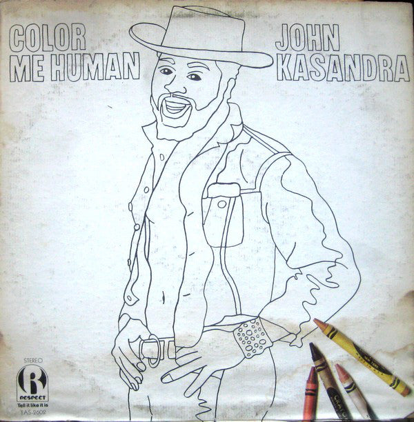 John KaSandra : Color Me Human (LP, Album)