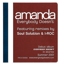 Load image into Gallery viewer, Amanda (4) : Everybody Doesn&#39;t (12&quot;, Promo)