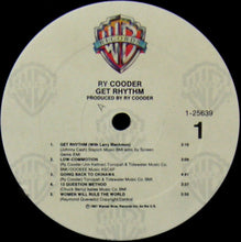 Load image into Gallery viewer, Ry Cooder : Get Rhythm (LP, Album)